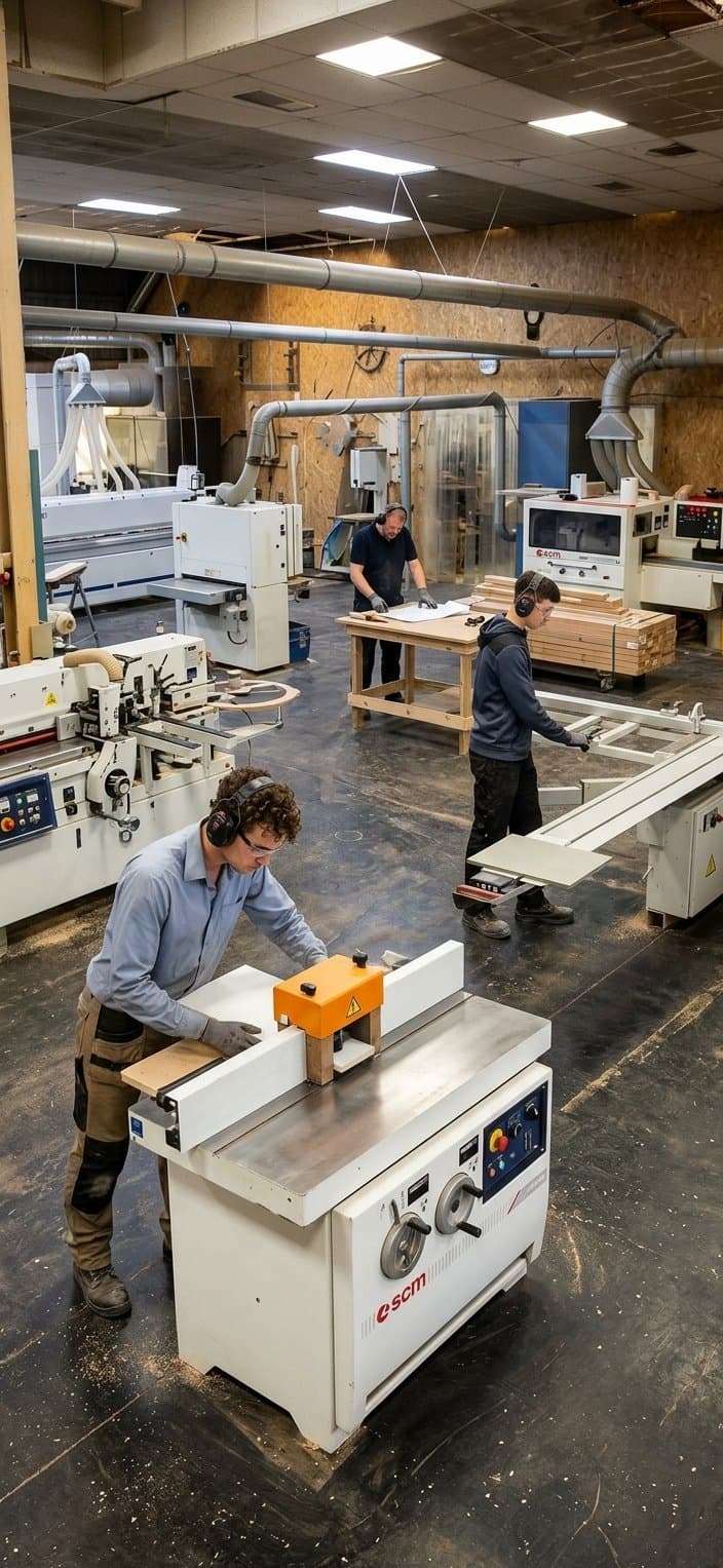 M2M Joinery commercial manufacturing facility